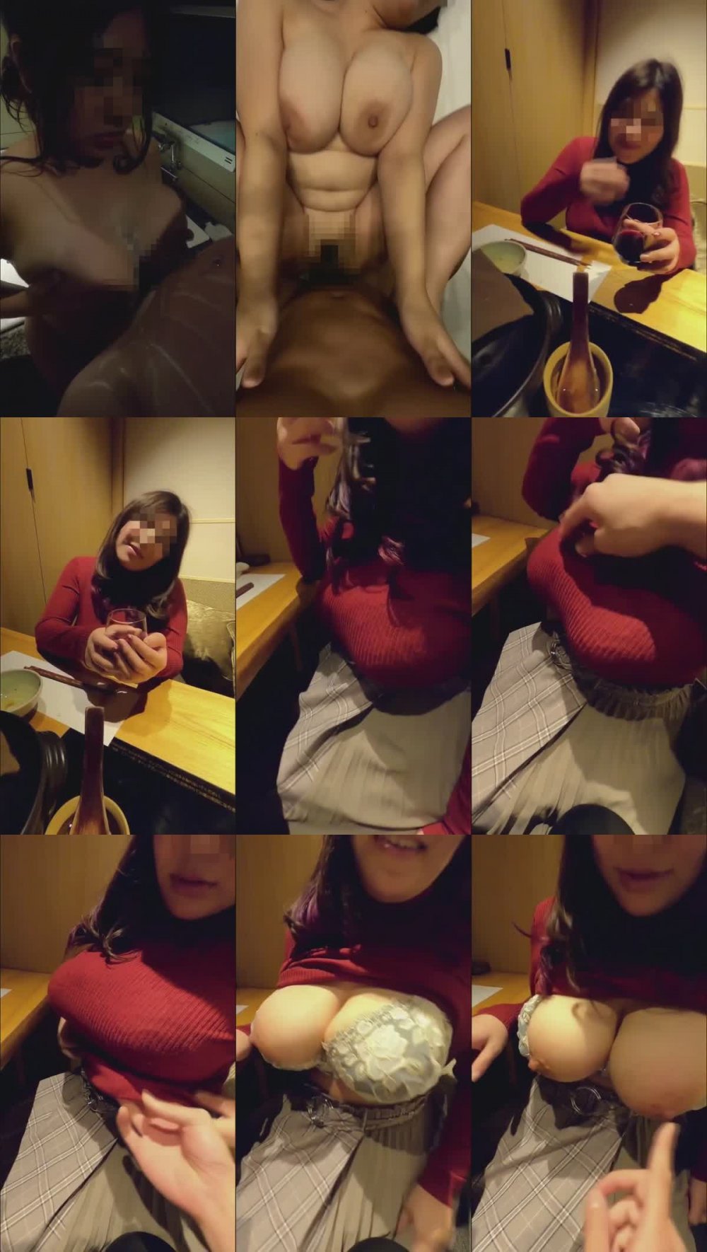 +++ FC2-PPV-1281763 居酒屋デートからHまでの一部始終をスマホで撮りました。