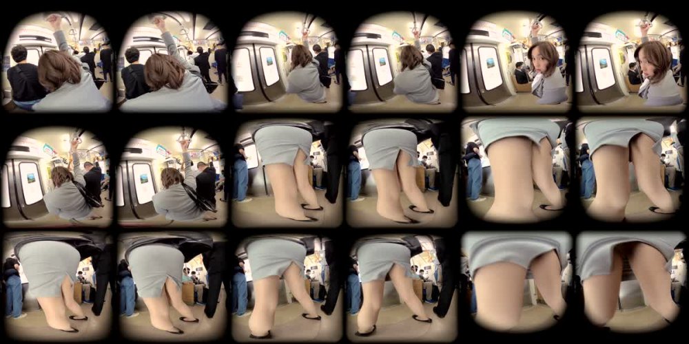 +++ [VR] DSVR-823 痴●師グループに囲まれた美巨乳OL 嫌がりながらもGカップを揉みしだかれ強●中出し 田中ねね