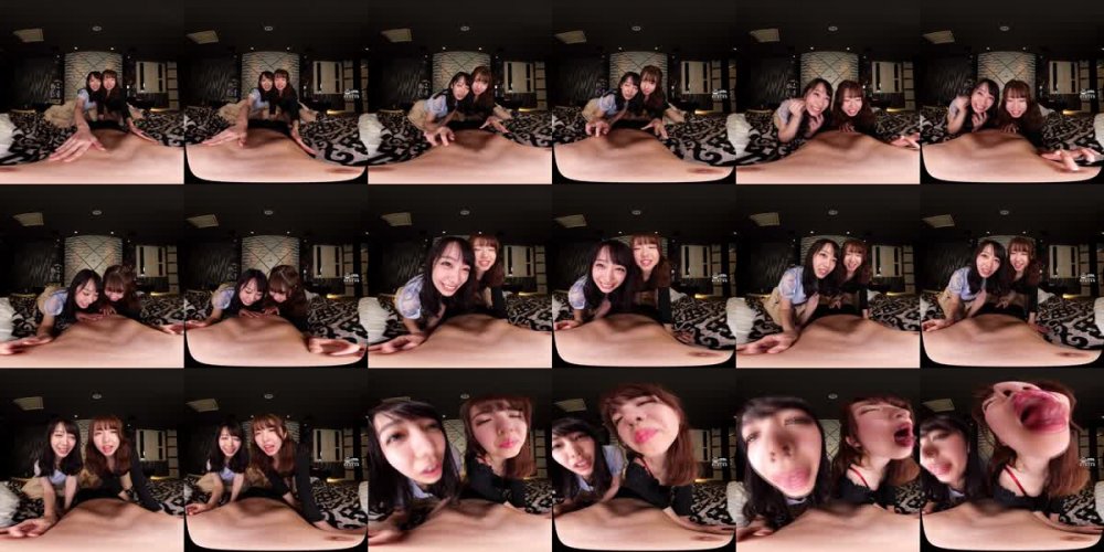 +++ [VR] CAMI-206 ラブホなう。しかも3P。弥生みづき/真宮あや。