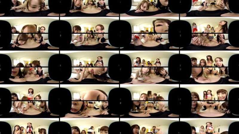 WOW-045 【VR】いとこの僕と美人四姉妹の中出しハーレムSEX もしも全員が昔から僕の事を好きだったら…