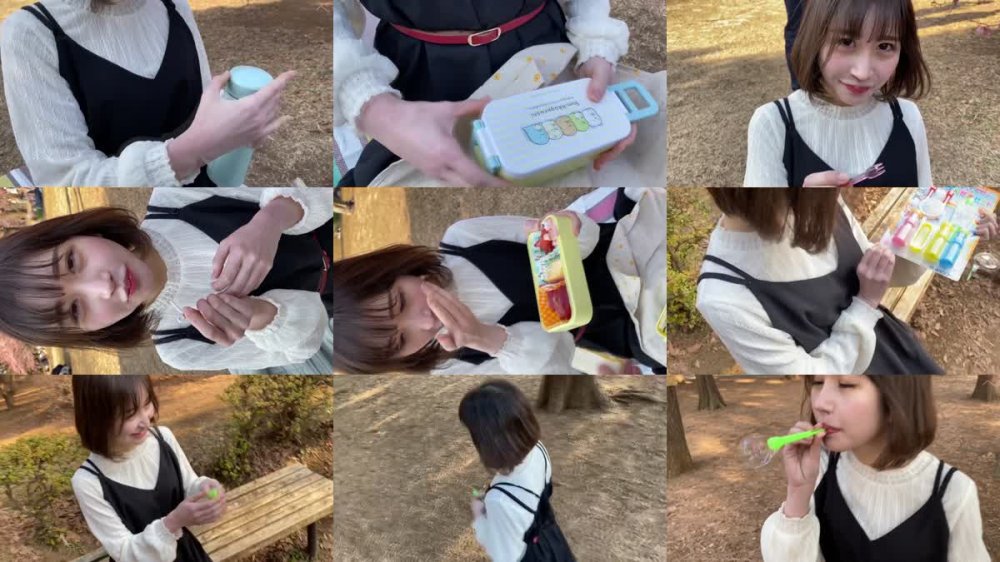 +++ FC2-PPV-1700423 【無修正】145cm色白お嬢様。公園でお弁当デート連続中出し