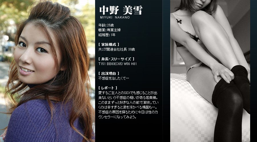 Mywife系列 266 中野 美雪 Miyuki Nakano [61P]