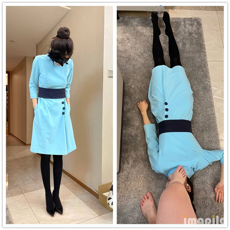 【重磅福利❤️洩密流出】大神流出作品 人前是高貴氣質的美麗空姐 人後是淫蕩的騷氣母狗 終極反差調教第二番86P 43V