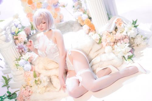[COSPLAY] 星之迟迟 玛修同人婚纱