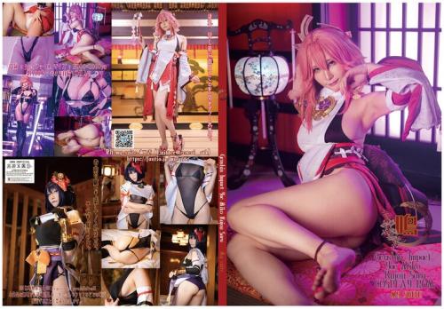 [Cosplay][my suite] Atsuki あつき – Genshin Impact Yae Miko & Kujou Sara