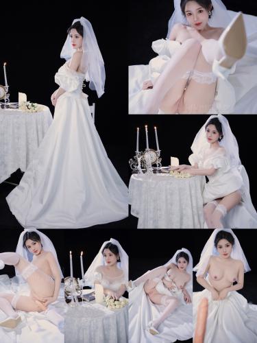 [COSPLAY] 桃暖酱 – 婚纱 [60P-478M]