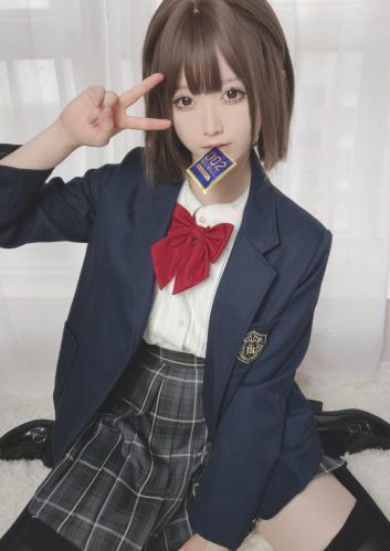 [Cosplay] Asagiriai 朝霧愛 – Uniform Selfie 制服自撮り
