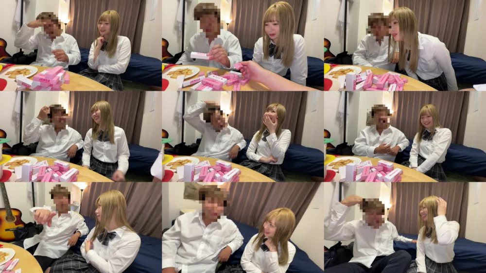 +++ [FHD] INSTV-550 【まるで妖精】金髪サラサラヘアーにパイパンま○こ！今どきの可愛くエッチな令和女子校生のリアルSEX流出！素人学生たちがふざけて撮り合った淫らなセックス映像