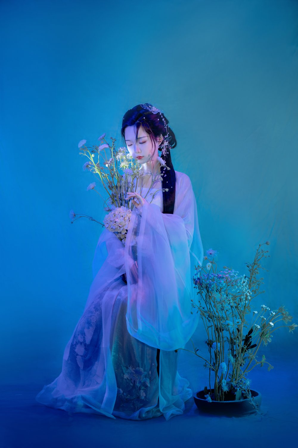 懷裡貓ovo -&nbsp; 她是那一抹藍 [22P]