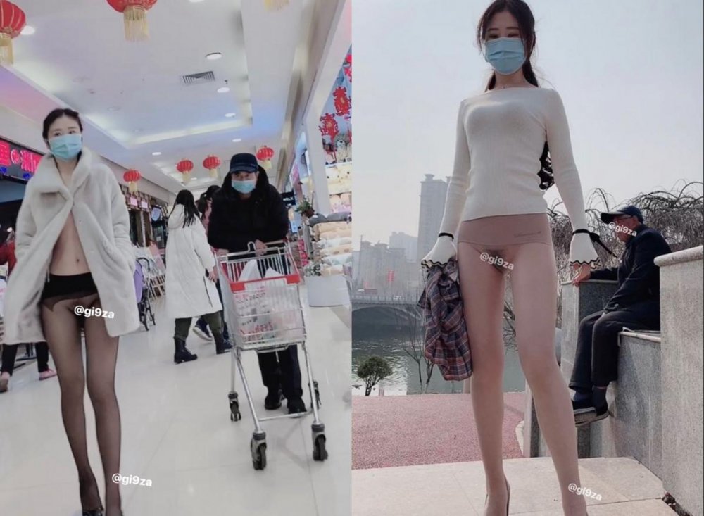 最新2024流出無水福利！ 專注人前露出與路人同框美腿女神GI9ZA視圖集，公園超市廣場哪人多往哪去和老登一起鍛煉[MP4/1760MB]