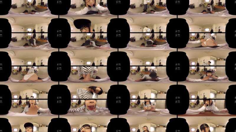 [VR] WPVR-108  俺にメロメロな隠れ巨乳のメガネJDバイトと休憩中に生ハメ不倫SEX 高杉麻里