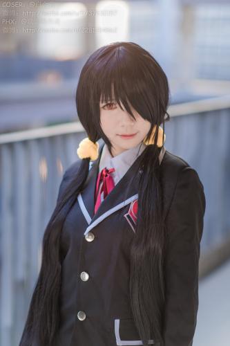 [Cosplay] 白金Saki写真 – 制服黑丝