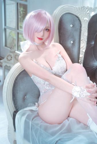 [Cosplay] Su Qing 是夙卿呀 – Mashu Bride 玛修 花嫁