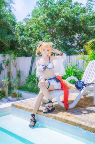 [Cosplay] Yui 金鱼 – Empty Swimsuit 空泳装