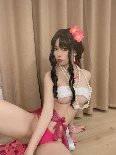 [Cosplay] Yibeibuchi 一北亦北 – Seshoin Swimsuit 杀生院泳装