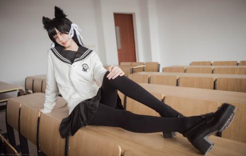 [Cosplay] Ni De Fu Qing 你的负卿 – Atago Uniform 爱宕制服