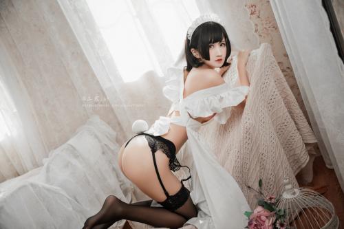 [Cosplay] Sandu 69 三度69 – Rabbit Ear Maid 兔耳女仆