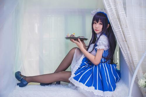 [Cosplay] 白金Saki 女仆
