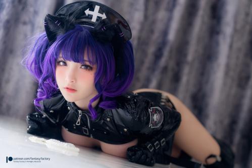 [Fantasy Factory] 小丁Cosplay写真 – 护士暗黑