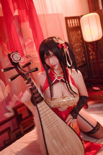 [Cosplay] Jean 九曲 – Dafeng cheongsam 大凤旗袍