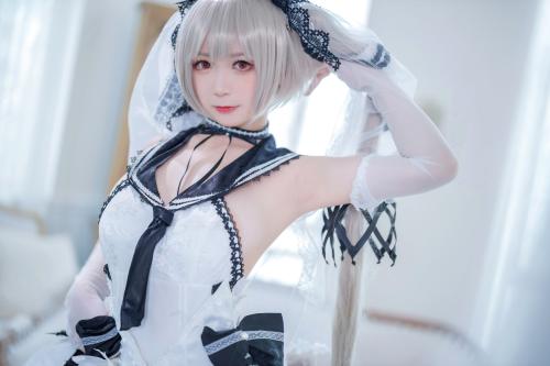 [Cosplay] 樱落酱w – 碧蓝航线 可畏 礼服