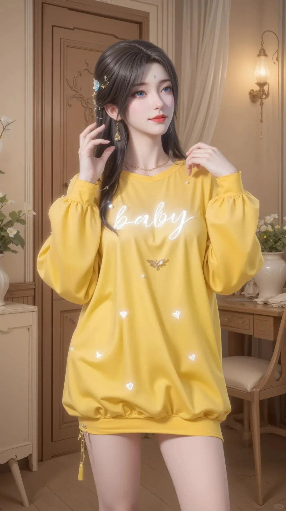 淡眉如秋水，玉肌伴輕風[20P]