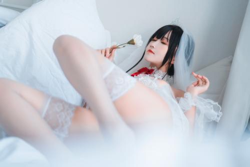 [Cosplay] Sandu 69 三度69 – Wedding Dress Peacock Feather 婚纱孔雀翎