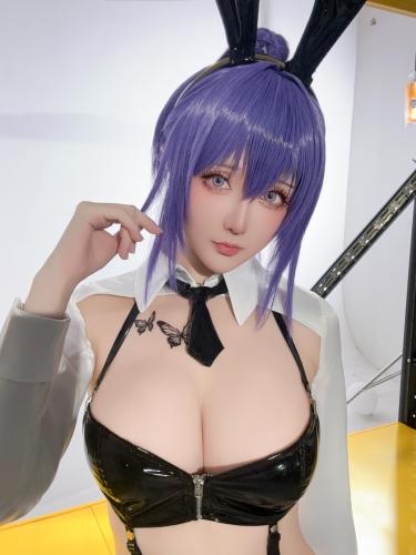 [Cosplay] 星之迟迟 2025年2月 –  尤娜兔女郎