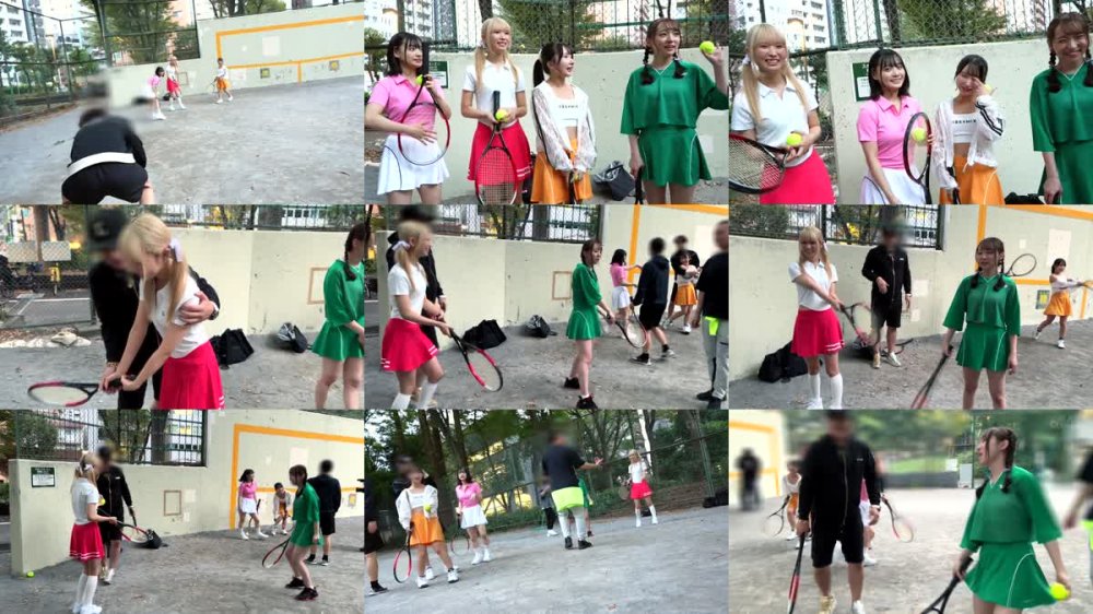 +++ [FHD] STCV-560 【流出映像】 大学女子テニスサークル女子4人組が先輩OB達と乱交Party【かの、ゆか、りな、なな】～りな＆なな編～