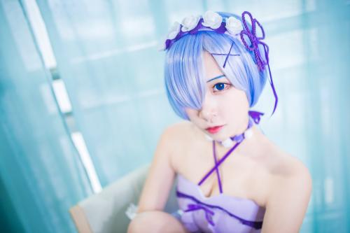 二佐Nisa – NO.042 蕾姆睡衣2 [13P-120MB]