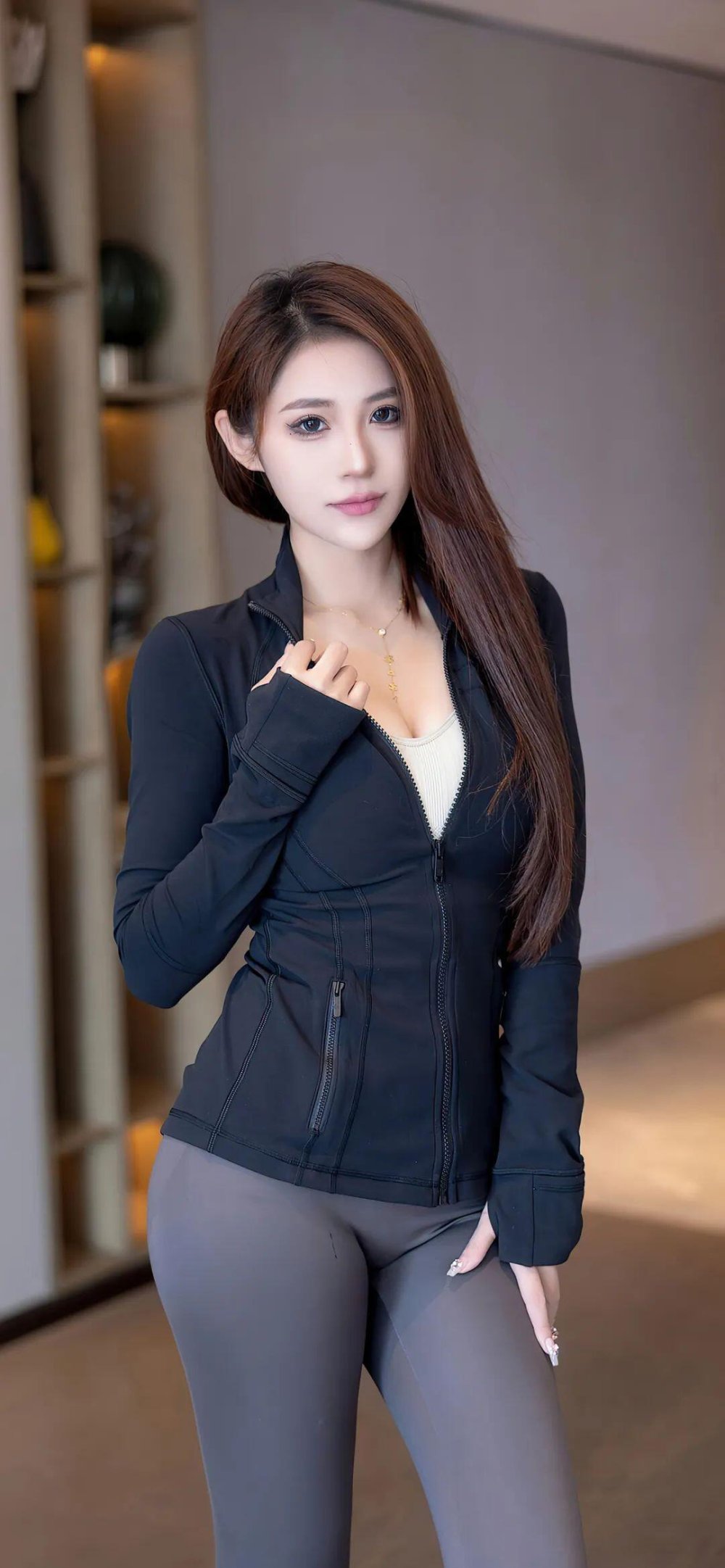 周慕汐性感瑜伽服，誘惑十足[28P]