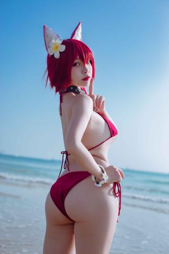 二佐Nisa – NO.118 碧蓝航线 千代田泳装 [20P-363MB]