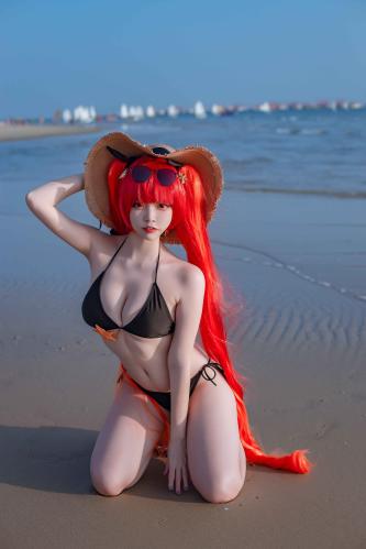 二佐Nisa – NO.113 碧蓝航线 火奴鲁鲁泳装 [20P-109MB]