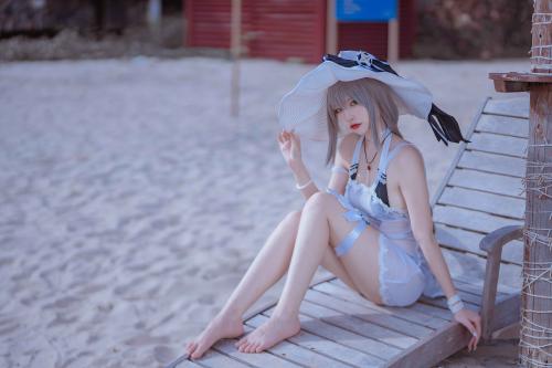 二佐Nisa – NO.138 碧蓝航线 天鹰泳装 [20P-546MB]