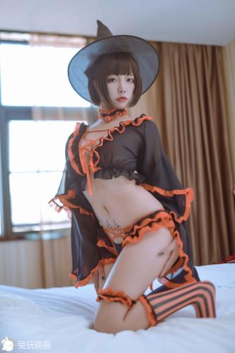 二佐Nisa – NO.149 兔玩映画 万圣节女巫 [39P-1.19GB]