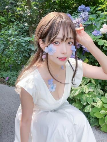 [Cosplay] Ely – Rainy Season 雨季繡球花