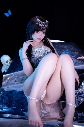 [Cosplay] 千反田鹿子 – 苗疆蓝蝶
