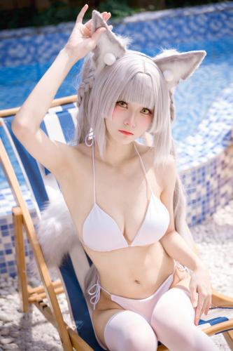 [Cosplay] 九柒喵 – 朝凪泳装