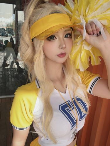 [Cosplay] yuuhui玉汇 – 2025年2月Patreon Tier4奖励 美式甜心+伊拉尔-闪 [57P2V-314M]