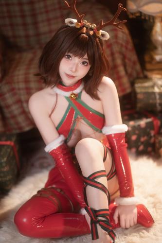 [Cosplay] Bangni邦尼 – 圣诞小鹿