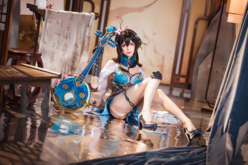 [Cosplay] Tomoyo酱 – Star Dome Railway Ruan Mei 星穹铁道 阮梅