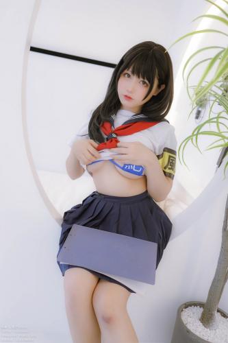 [Cosplay] Nyako 喵子 – Crazy Girl School Student 2, Discipline Committee Member 痴·女子校生2 风纪委员