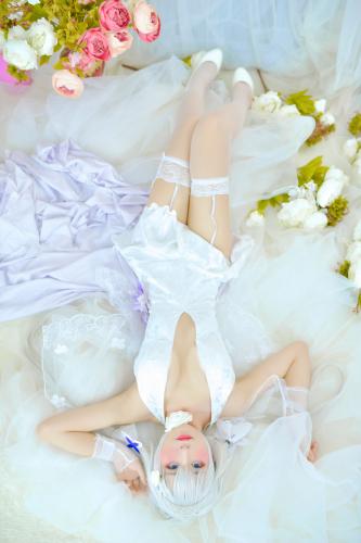 [Cosplay] Jean 九曲 – Blue Sea Lane 碧海航线 花嫁光辉
