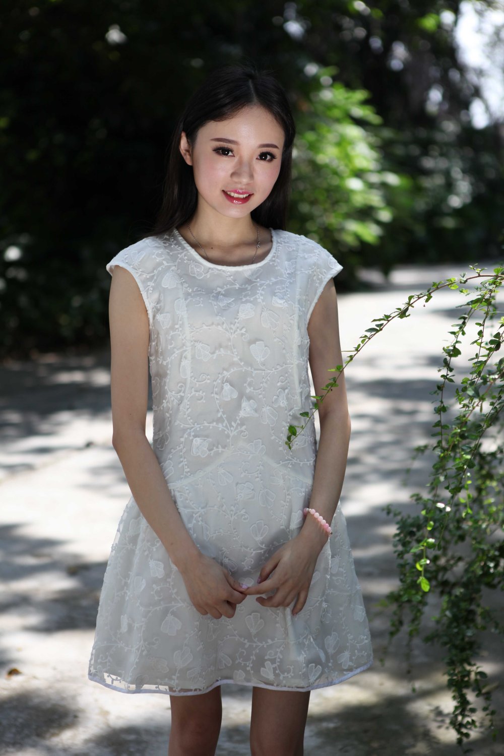 超可愛鮮嫩的白裙妹子[62P]