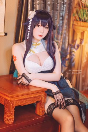[Cosplay] 霜月shimo – NO.047 碧蓝航线 吾妻旗袍 [12P1V-338MB]