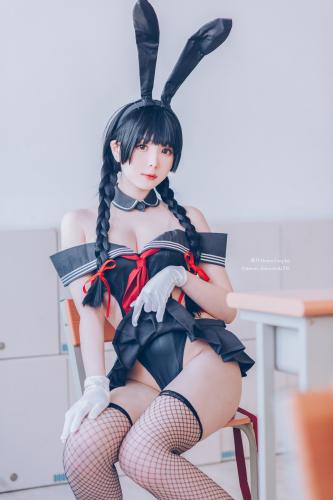 [Cosplay] 霜月shimo – NO.046 卯月桃子 水手服兔女郎 [19P-23MB]