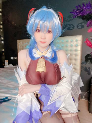 [Cosplay] 霜月shimo – NO.054 Ganyu [12P-107MB]