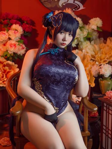 [Cosplay] 麻花麻花酱 – 龙华妃咲