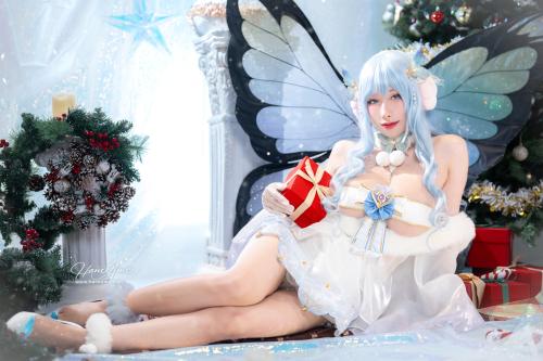 [Cosplay] Hane Ame 雨波 圣诞蝴蝶精灵