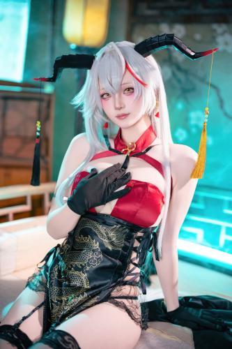 [Cosplay] 屿鱼 – 碧蓝航线 埃吉尔旗袍